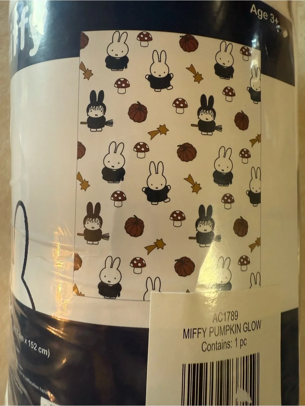 miffy Halloween Fall themed Throw Blanket